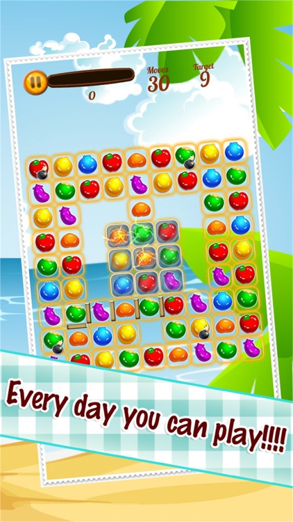 Fruit Land Match3 Summer Splash screenshot-4