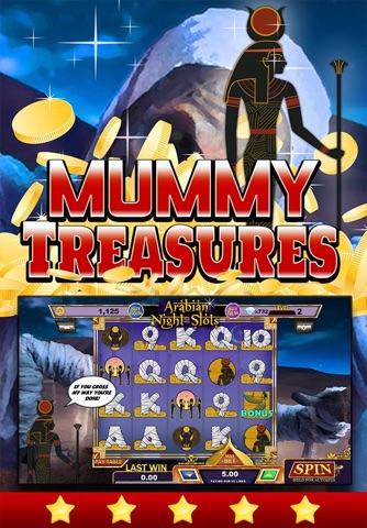 Arabian Nights Slots - Desert Kingdom Casino screenshot 2