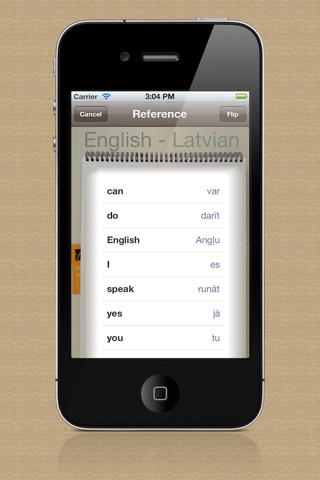 Vocabulary Trainer: English - Latvian screenshot 4