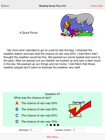 Third Grade Reading Comprehension-Free screenshot 3