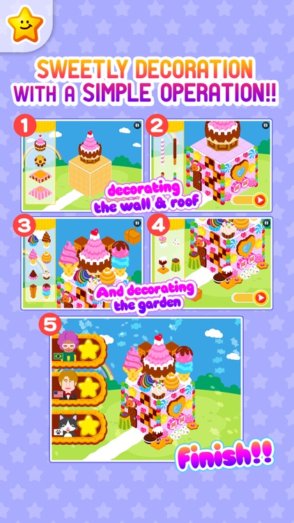 Make a Cookie House! - Work Experience-Based Brain Training App screenshot-0