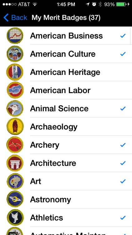 Merit Badges - Quick Reference for every Boy, Leader and Parent screenshot-3