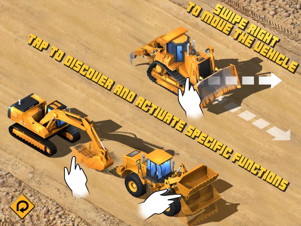 Kids Vehicles: Construction HD Lite for the iPad screenshot 2