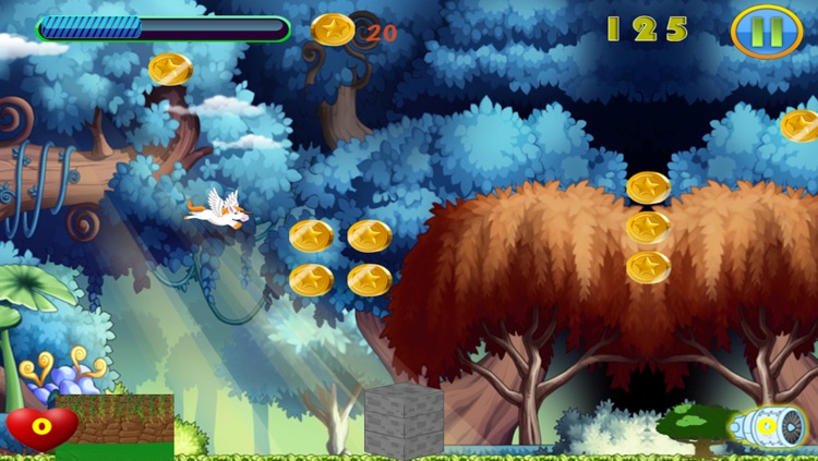 Rainbow Unicorn Jump Race - Jungle Horse Bounce Rush Free screenshot-3