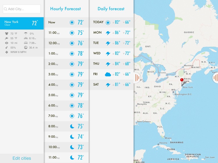 NOAA Radar & Hurricane inFocus - by Clear Day™ (Storm Alerts, Hurricane Tracker & Weather Forecast) screenshot-3