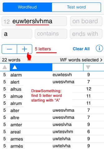 Dansk Words Finder Wordfeud screenshot 4