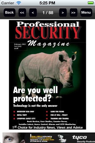 Professional Security Magazine screenshot 3