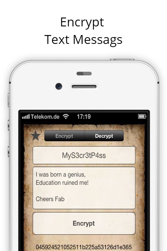 Secure Text Message screenshot 2