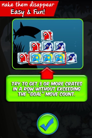 Break the ice fish Gamebox - Freeze box puzzle crate on ice world screenshot 3