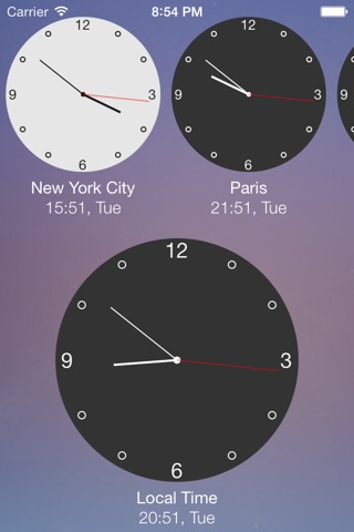 Touch Timezone screenshot 2