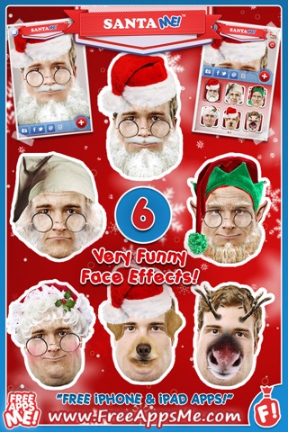 Santa ME! - Easy to Christmas Yourself with Elf, Ruldolph, Scrooge, St Nick, Mrs. Claus Face Effects! screenshot 3