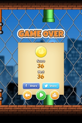 Flappy Back HD - High Voltage screenshot 3