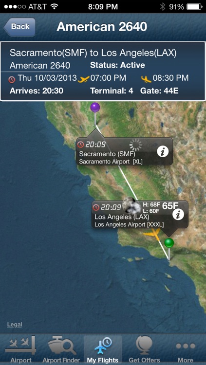 Sacramento International Airport + Flight Tracker
