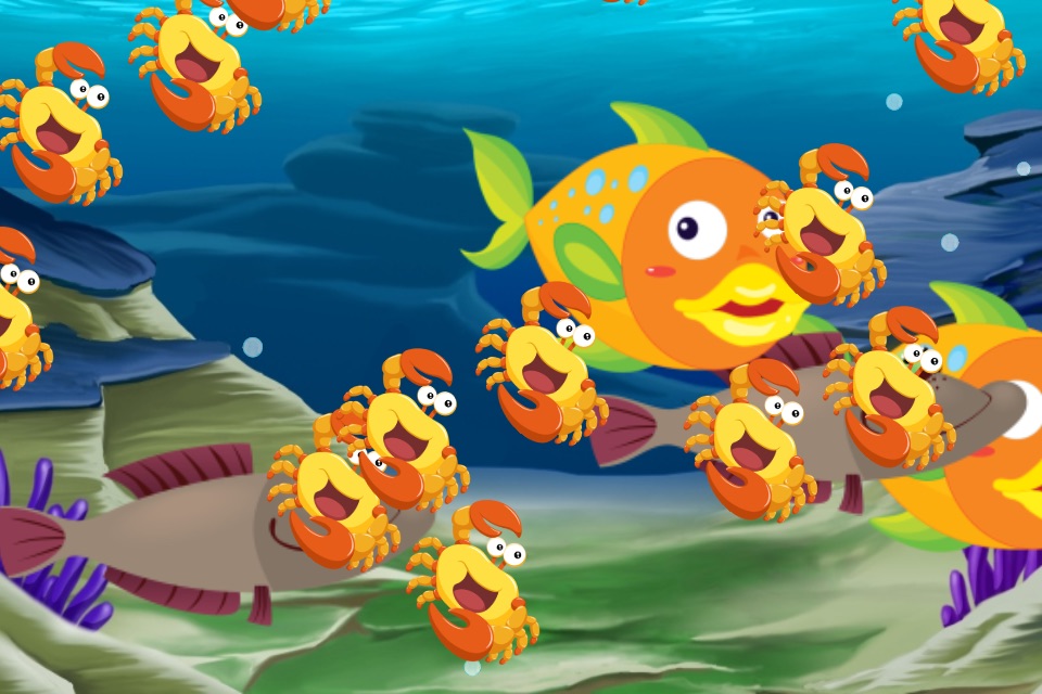 Mermaids and Fishes for Toddlers and Kids : discover the ocean ! FREE app screenshot 3