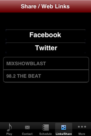 98.2 The Beat/Mixshowblast screenshot 4