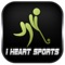 I Heart Sports is a fun, easy way for you to share all you do in the sports arena, from basketball, to skateboarding, to cheerleading