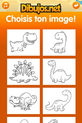 Dinosaurs Coloring Pages screenshot 3