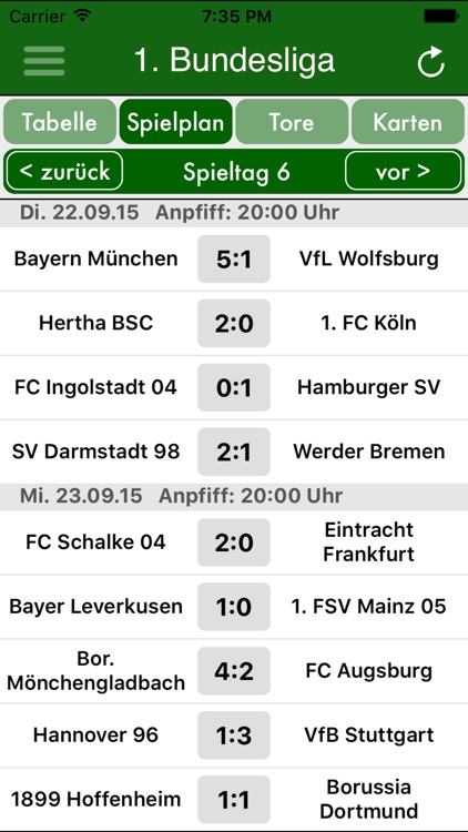 Fussball Bundesliga screenshot-4