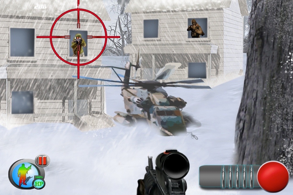 Arctic Assault (17+) : Sniper vs Sniper screenshot 2