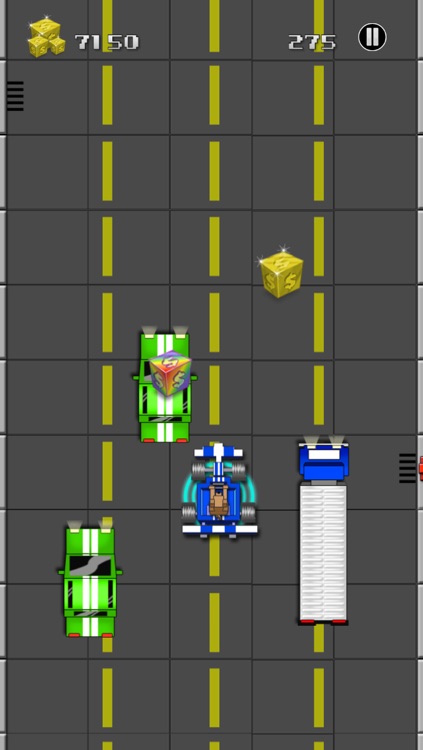 Block And Speed Racing FREE - A Super Fast Blocky Style Go Kart Game