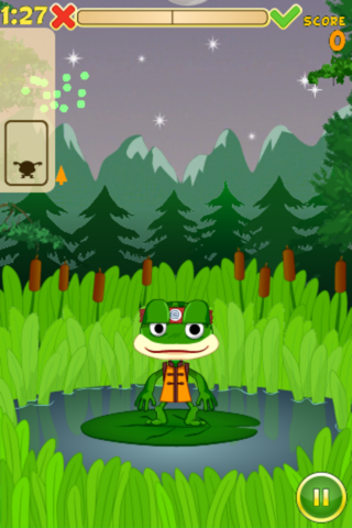 Hungry Frog Lite screenshot 2
