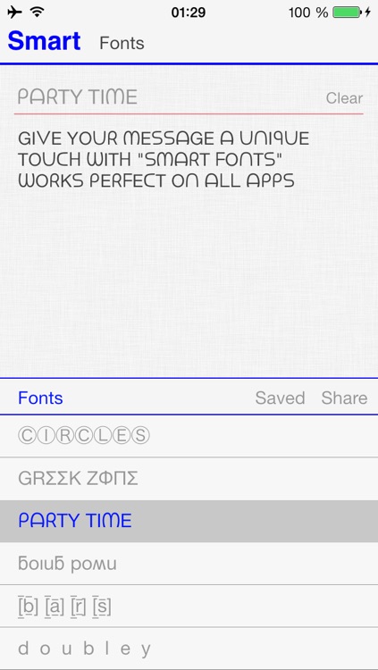 Smart Fonts for iOS 7