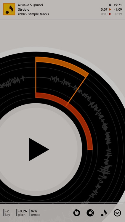 robick - Slow down, Shift key, Repeat your music