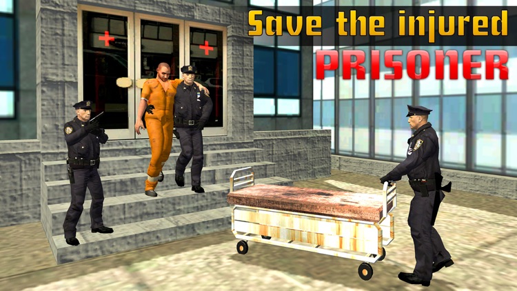 Police Prisoner Ambulance Van – Criminal Transport Simulator Game screenshot-3