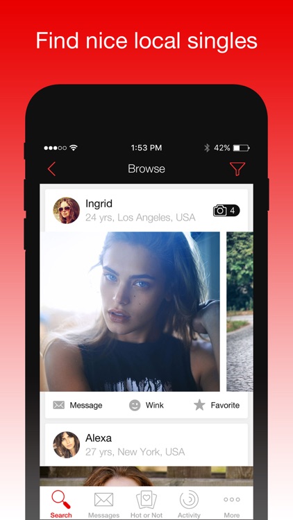 IWantU – An App Where You Can Chat & Meet Singles