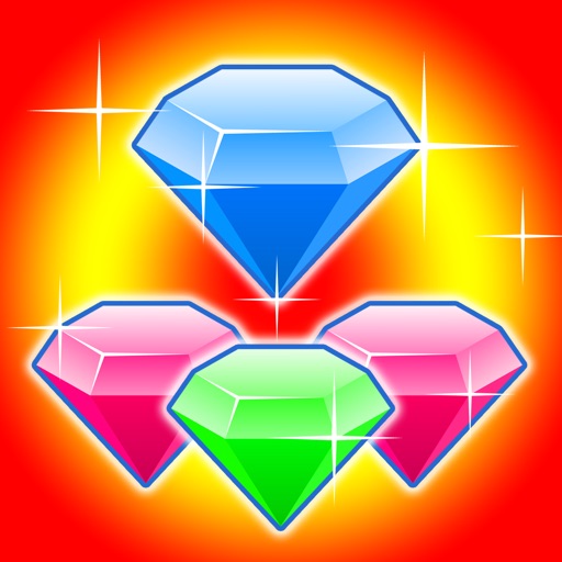 180 Diamond Popper Mania - Line the color jewel to pop the gems