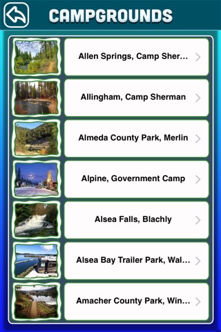 Oregon Campgrounds & RV Parks screenshot 3