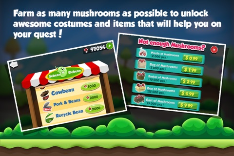 Mr. beans: Mushroom Quest screenshot 3