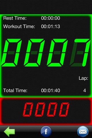 Workout Timer Deluxe screenshot 2