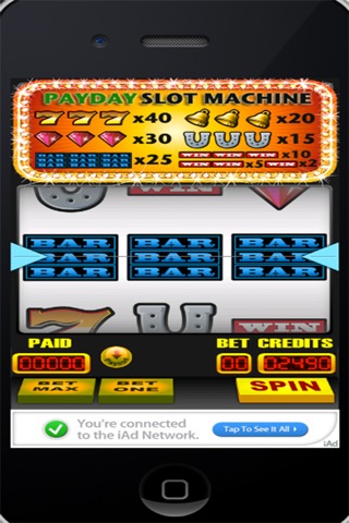 Pay Day Slot Machine screenshot 2