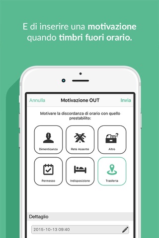 klokin - rilevazione delle presenze in mobilità screenshot 4