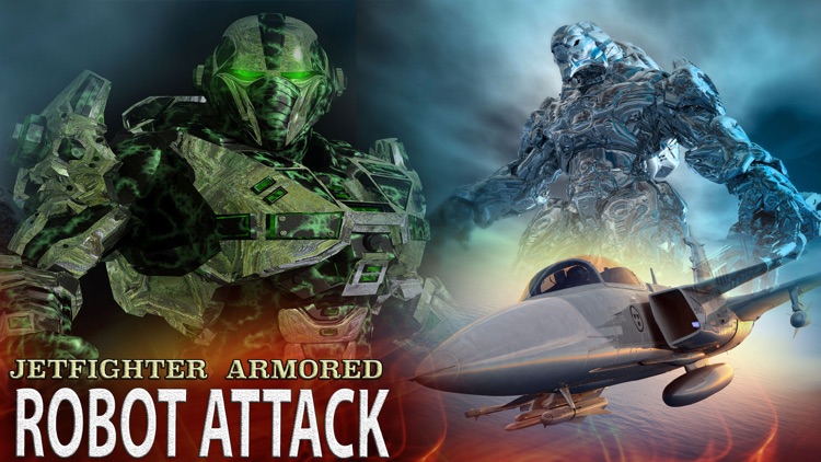 FighterJet Armored Robot Attack - 3D typhon aircraft carrier modern krypto war