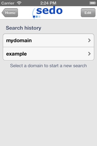 Sedo's Domain Search App screenshot 4