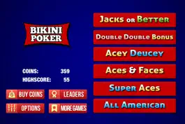 Game screenshot Bikini Poker Casino - Free Video Poker, Jacks or Better, Las Vegas Style Card Games hack