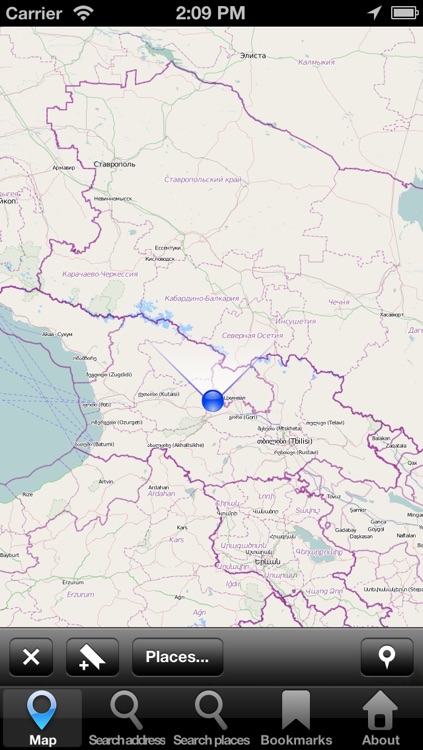 Offline Map Georgia: City Navigator Maps