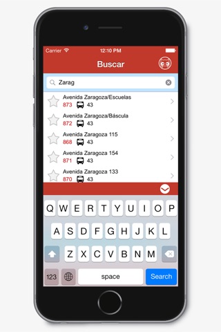 Paradas del Bus en Zaragoza screenshot 3