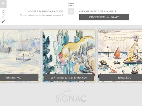 Signac workshop : discover Paul Signac’s work and become a neo-impressionist or a water colorist yourself. screenshot 4