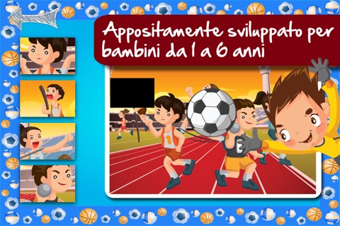 Shape Game Sports Cartoon for kids screenshot 2