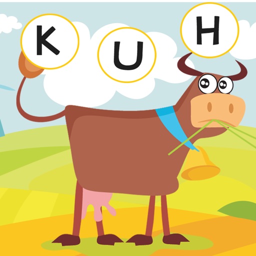 ABC German Learn-ing With Fun: Free Education-al Game For Spell-ing Out Farm Animal-s with Fun & Play Icon