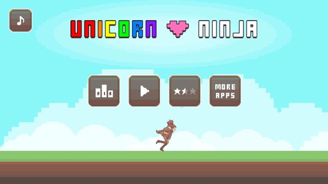 Unicorn Heart Ninja : Rainbow Escape of The Brave Hero(圖2)-速報App