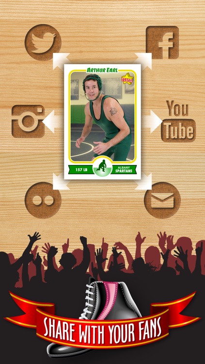 Wrestling Card Maker - Make Your Own Custom Wrestling Cards with Starr Cards screenshot-3