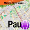 Pau Street Map
