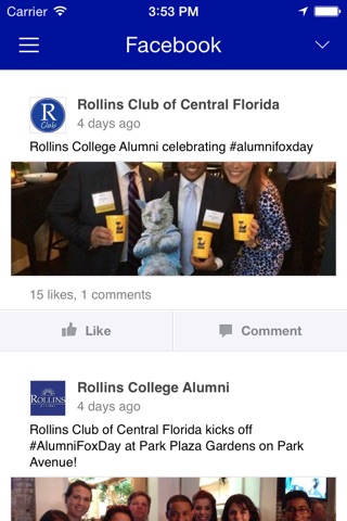 Rollins Alumni Network screenshot 3