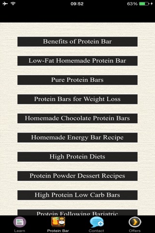 Protein Bar Recipes - Weight Loss screenshot 2