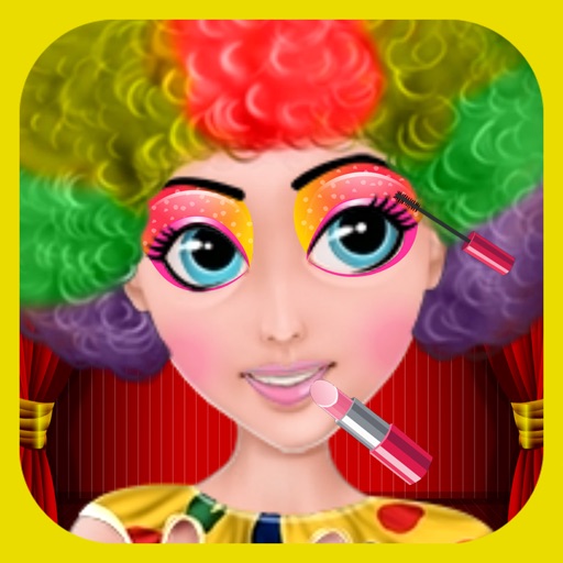 Birthday Clown Make Up Icon