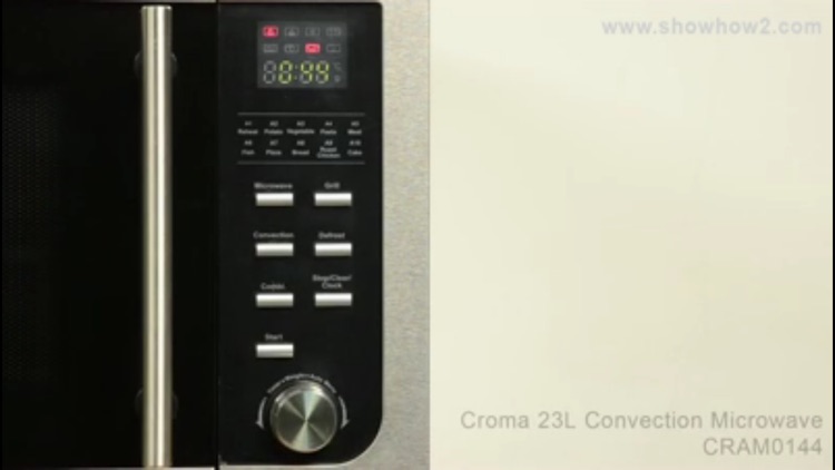 Showhow2 For Croma CRAMO144 Microwave